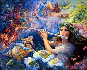 天国的精灵插画壁纸_2
