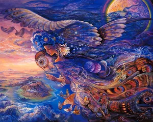 天国的精灵插画壁纸_4