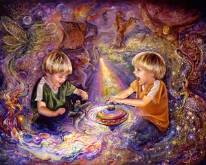 天国的精灵插画壁纸_6