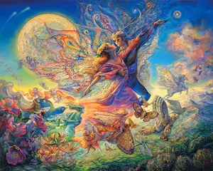天国的精灵插画壁纸_8