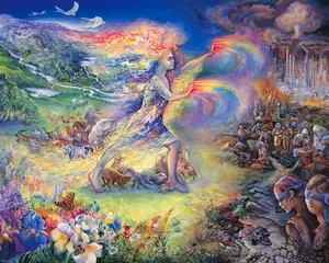 天国的精灵插画壁纸_9