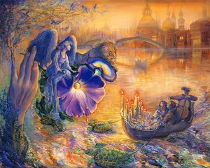 天国的精灵插画壁纸_11