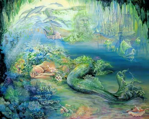 天国的精灵插画壁纸_16