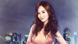手绘美女_15