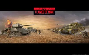 战争之焰 手绘二战模型战棋_19