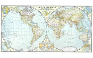 世界地图桌面壁纸_4