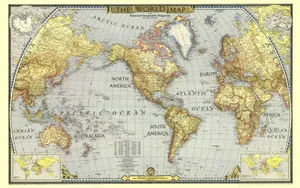 世界地图桌面壁纸_5