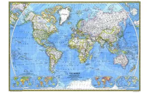 世界地图桌面壁纸_7