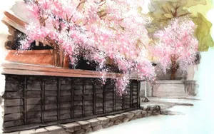 精美手绘插画壁纸_9