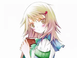 《文学少女》淡雅风格壁纸_2