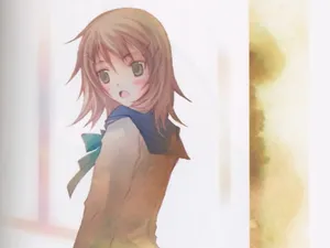 《文学少女》淡雅风格壁纸_12