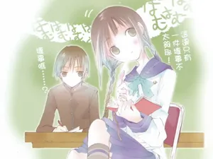 《文学少女》淡雅风格壁纸_14