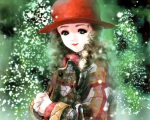 水彩画少女人物 第二辑_2