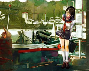 水彩画少女人物 第一辑_2