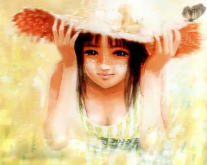 水彩画少女人物 第一辑_7