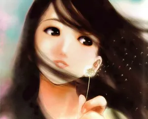 水彩画少女人物 第一辑_8