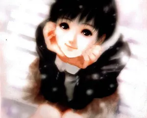 水彩画少女人物 第一辑_9
