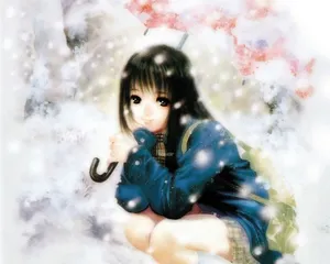 水彩画少女人物 第一辑_14