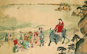 工笔画东洋仕女壁纸_10