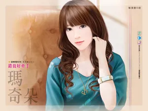 手绘美女 第五辑_6