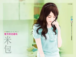 手绘美女 第五辑_8