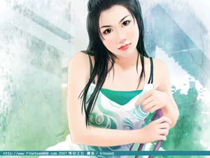 手绘美女 第一辑_4