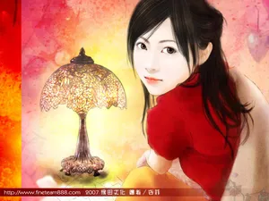 手绘美女 第一辑_8
