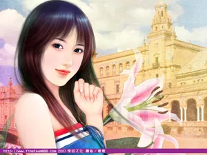 手绘美女 第一辑_9