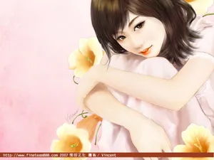 手绘美女 第一辑_11