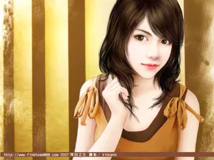 手绘美女 第一辑_14