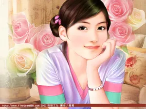 手绘美女 第一辑_17