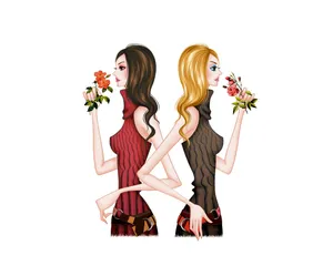 手绘时尚女性 第四辑_11