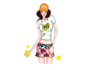 手绘时尚女性 第三辑_10