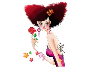 手绘时尚女性 第三辑_19