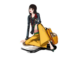 手绘时尚女性 第二辑