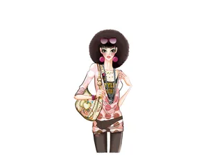 手绘时尚女性 第二辑_14