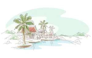 简笔城市风光 第一辑_2