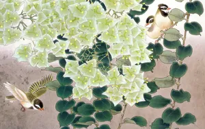 手绘花鸟 第一辑_12