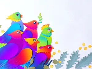 剪纸贴画 第一辑_12