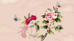 矢量中国水墨画图片壁纸_15