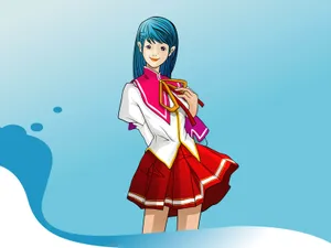 矢量可爱女生 第二辑第1张