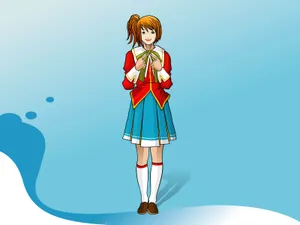 矢量可爱女生 第二辑_7