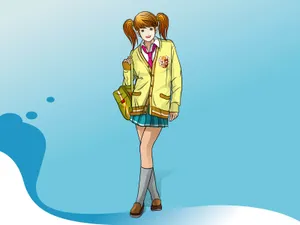 矢量可爱女生 第二辑_11