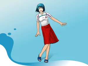 矢量可爱女生 第二辑_13