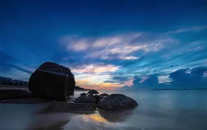 海岸风景风光桌面壁纸_11