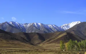 甘肃兰州白塔山风景壁纸
