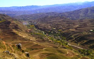 甘肃兰州白塔山风景壁纸_12