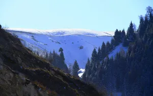 新疆昌吉奇台雪山风光壁纸_9