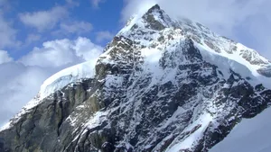 勃朗峰雪山风景壁纸_7