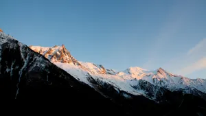 勃朗峰雪山风景壁纸_14